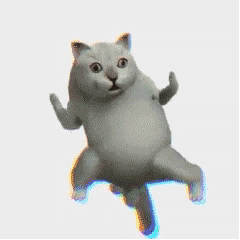 mur猫跳舞gif动图图片-颜值降低了表情包下载-乐游网