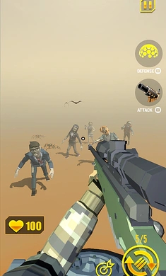 僵尸射手射击游戏破解版 僵尸射手射击游戏破解版