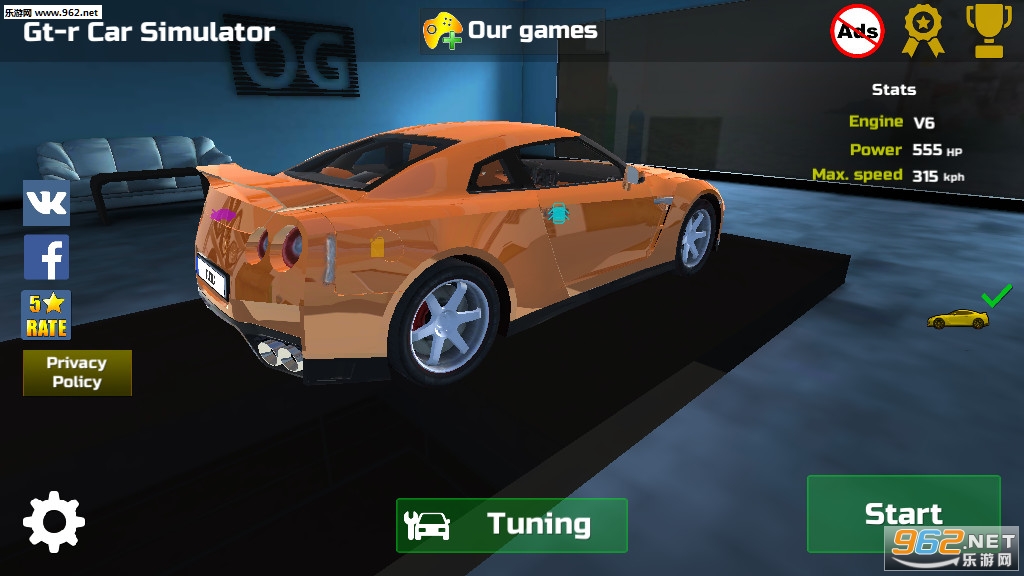 GTRģϷ°Gt-r Car Simulatorv1.9ͼ3