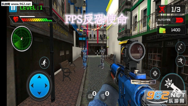 FPS反恐使命中文内购破解版 FPS反恐使命中文内购破解版