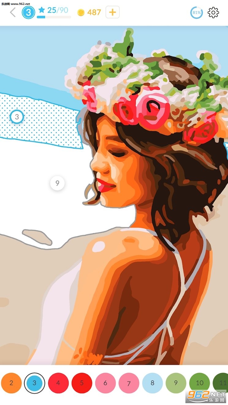 四月染色破解版v2.34.0 无限金币版截图0