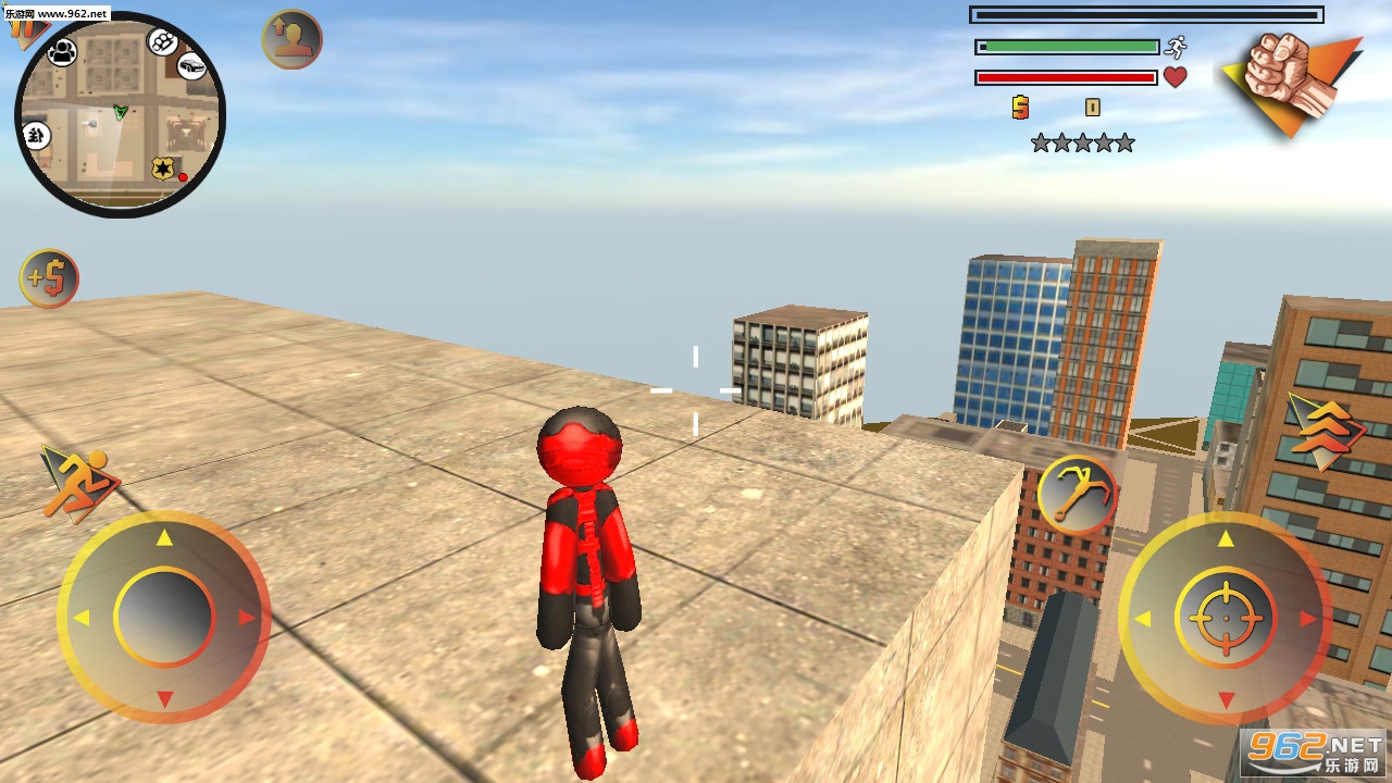 火柴人绳索英雄无限金币版v1.2.5 破解版最新版截图0