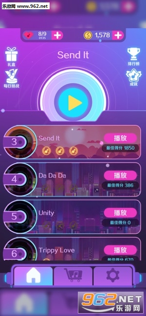 音浪滚滚破解版v6.0.2.0 音乐全解锁版截图0