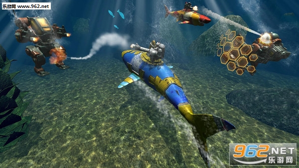 鲨鱼机器人模拟器无限钻石破解版v1.1.1 安卓版截图0