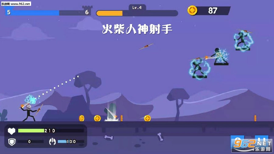 火柴人神射手破解版 火柴人神射手破解版