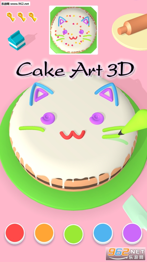 Cake Art 3D[