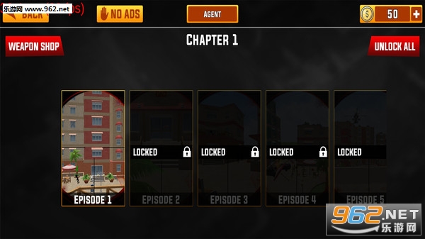 火柴人狙击王中文版v1.0.1 全武器截图0