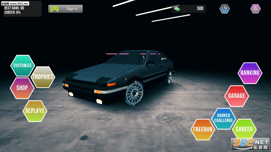 拉力赛车漂移2破解版v1.0.1 无限钞票版截图0