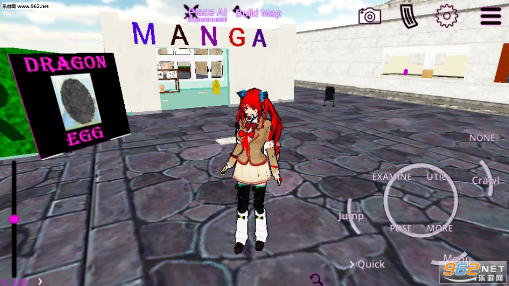 SchoolGirl AI - 3D Multiplayer Sandbox SimulatorŮWԺAI3DɳģMv131°؈D3
