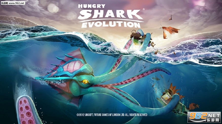 饥饿鲨:进化国际服破解版大章鱼版全鲨鱼解锁版