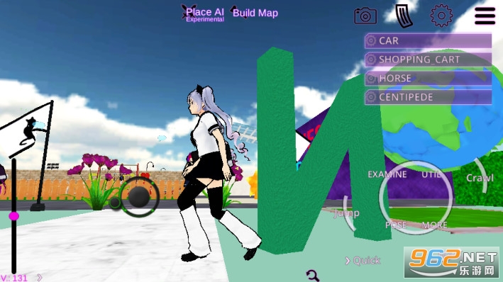 SchoolGirl AI - 3D Multiplayer Sandbox SimulatorУ@ŮAIģMv131؈D4