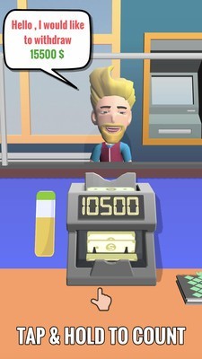 银行柜员模拟器破解版v1.0.0无限钞票版截图0