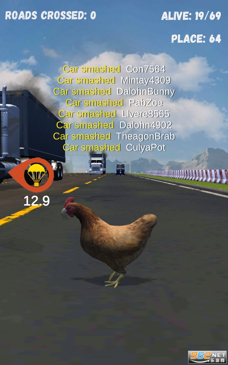 Chicken Challenge 3D(ɳ񼦹·Ϸ)v1.4.2 ׿ͼ1