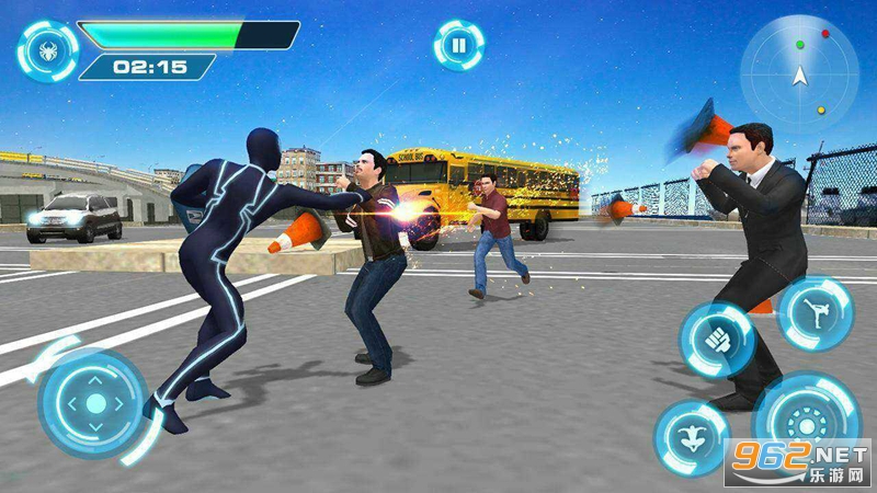Super Spider Hero Fighting Incredible Crime Battle(֩Ӣƽ)v1.1 ׿ͼ0
