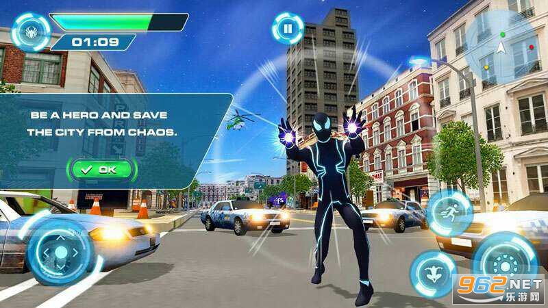 Super Spider Hero Fighting Incredible Crime Battle(超级蜘蛛英雄中文破解版)v1.1 安卓版截图2