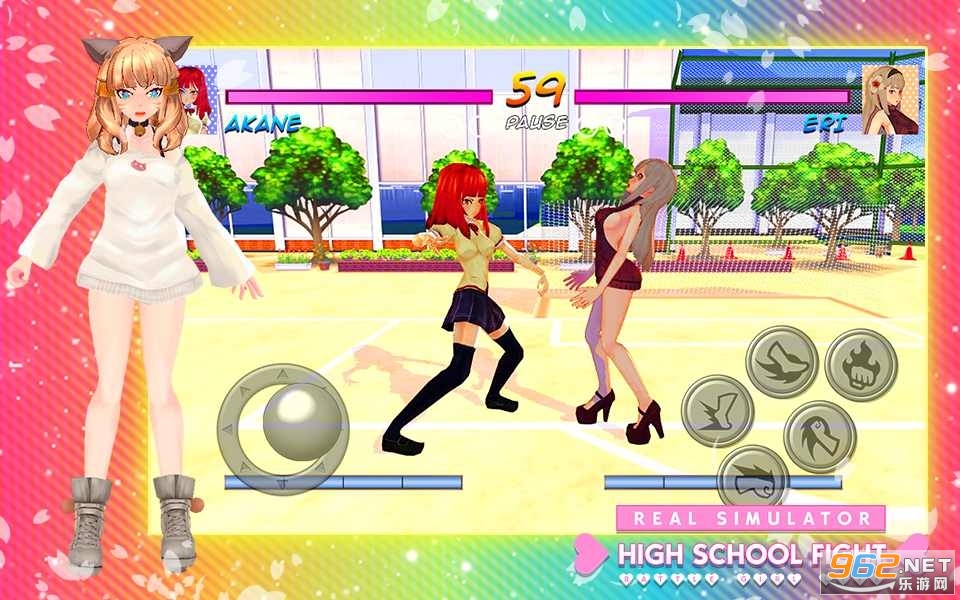 High School Girl Real Battle Simulator Fight Life(ŮսģϷ)v6.0 Ѱͼ3