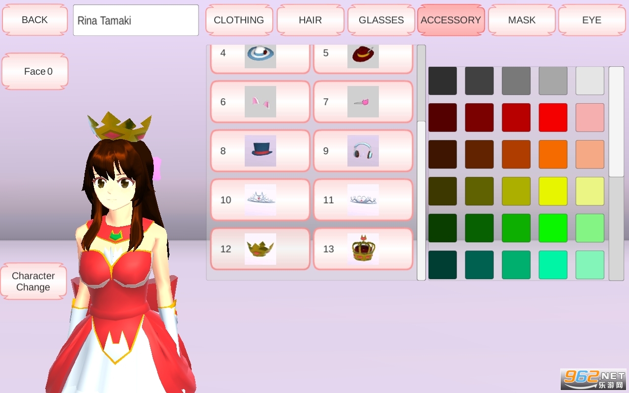 樱花校园模拟器女王装v1.035.16 最新版皇冠截图0