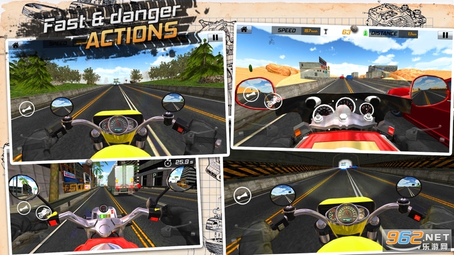 ͨʿ·İ(Traffic Rider Highway Race)v1.0 ͼ2