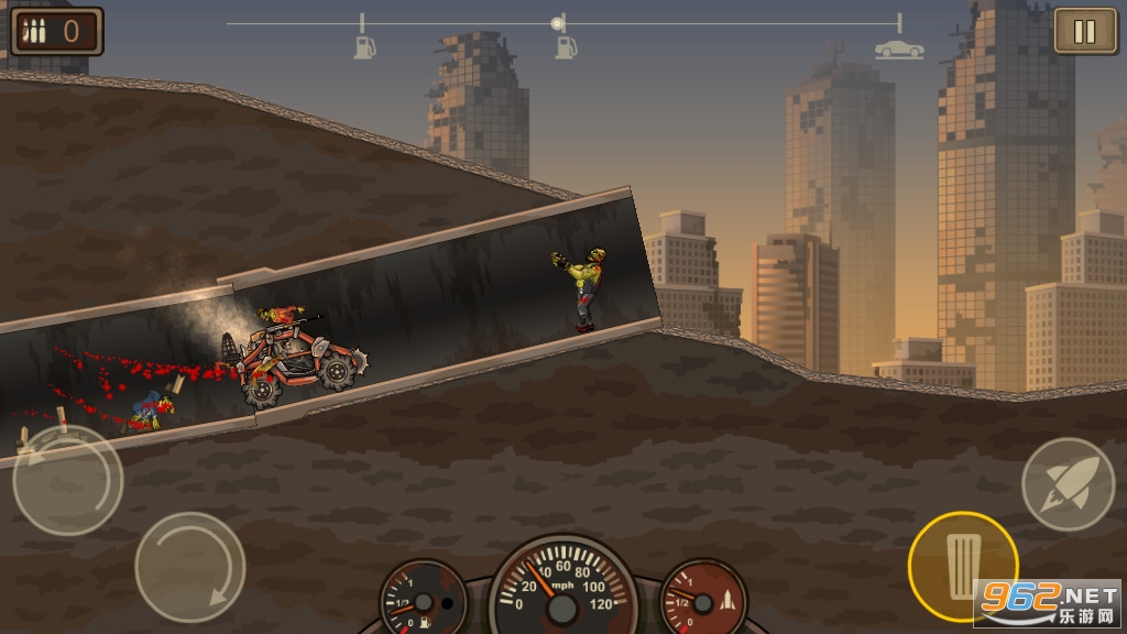 战车撞僵尸2最新破解版v1.4.33无限金币截图0