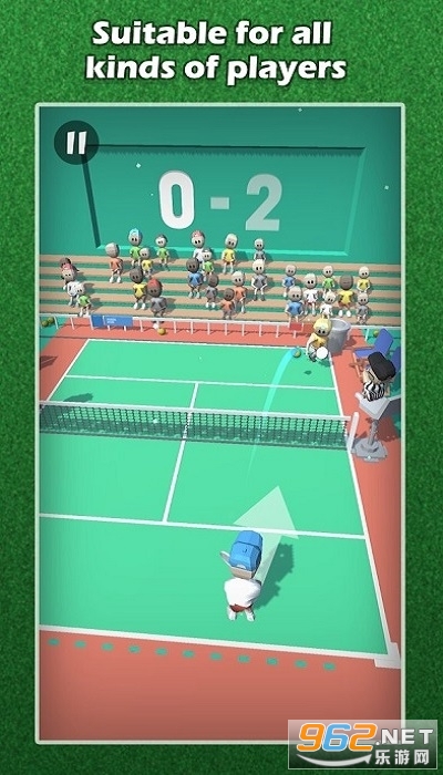 Flicks Tennis Free(pW[)v1.0 ĝh؈D1