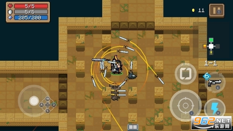 元气骑士最新破解版无限材料全人物v2.7.3 全英雄全皮肤截图0