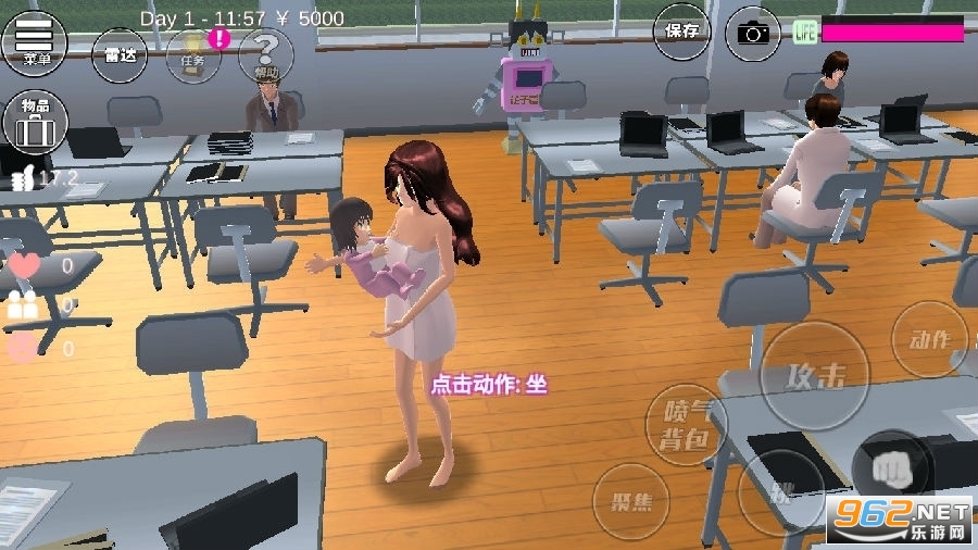 SAKURA SchoolSimulator(ѻУ@ģM(·)շֱC)v1.036.08°؈D1