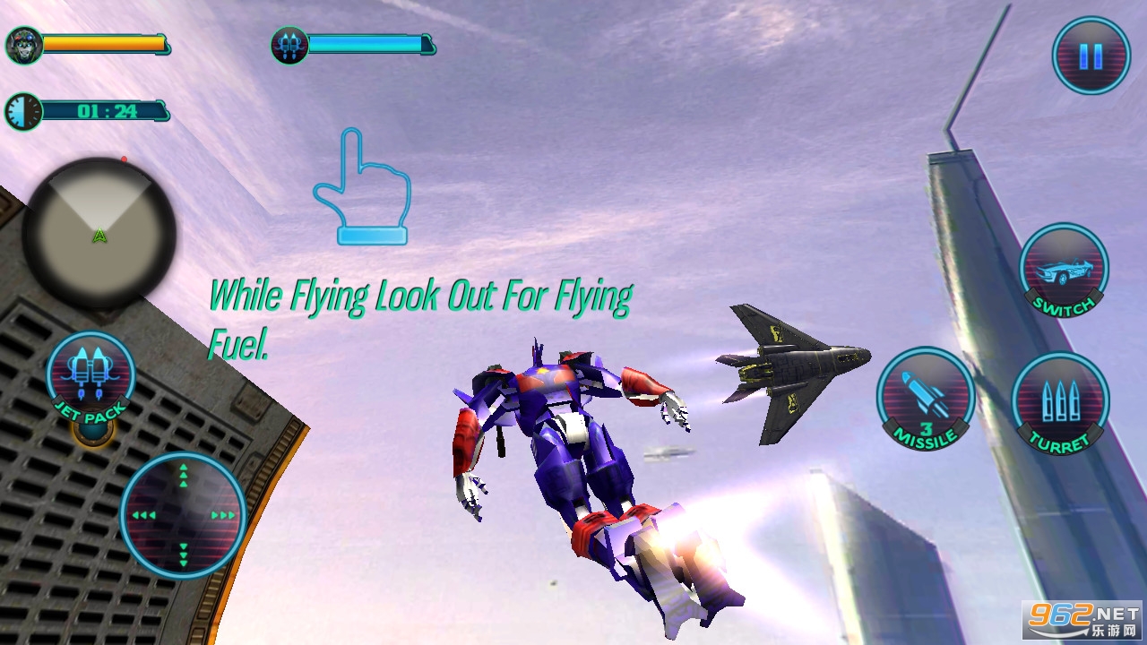 Impossible Flying Robot Fighting(wйCˑY[)v1.3 ƽ؈D2