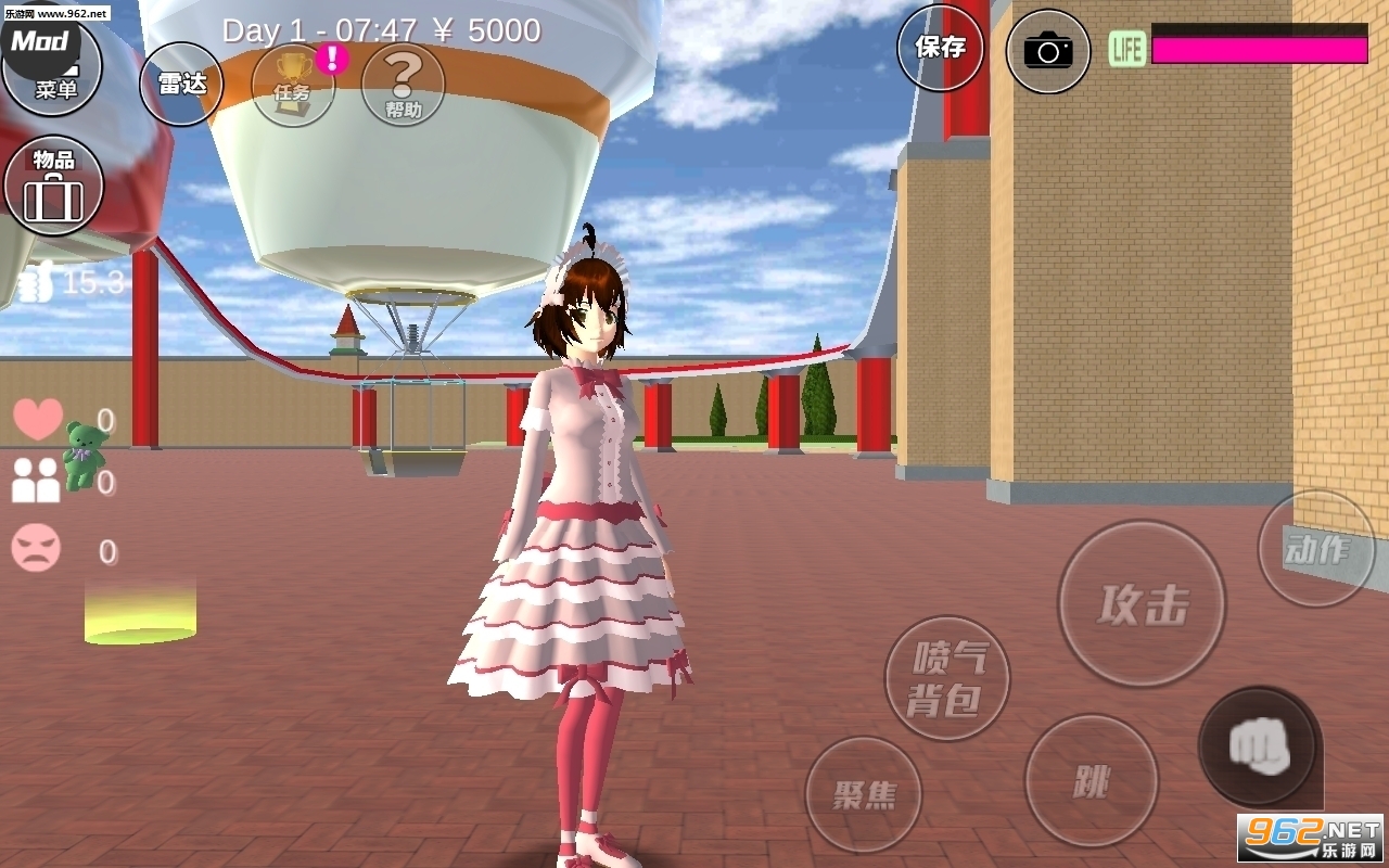 樱花校园模拟器秋季校服v1.035.17 更新版截图0