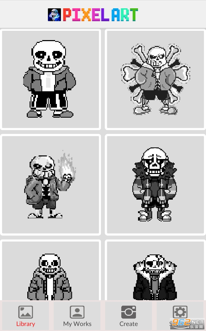 Sans Pixel Art(SansL[֙C)v1.1؈D3