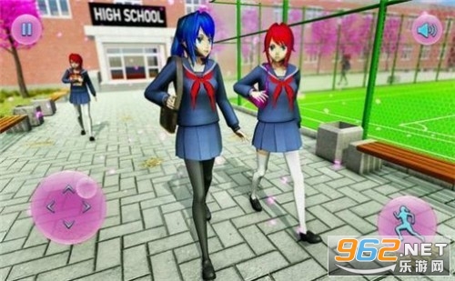 Anime School Life Sim(У@ģM3Dİ)v1.0ƽ؈D0