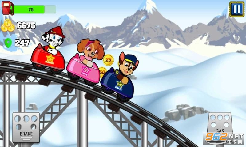 爪子过山车攀爬器无限金币版(Paw Roller Coaster Climber)v6.0截图1