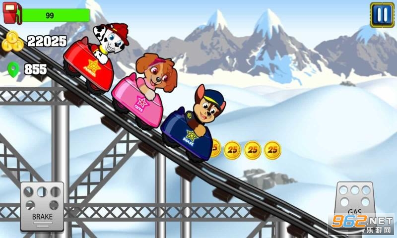 爪子过山车攀爬器无限金币版(Paw Roller Coaster Climber)v6.0截图4