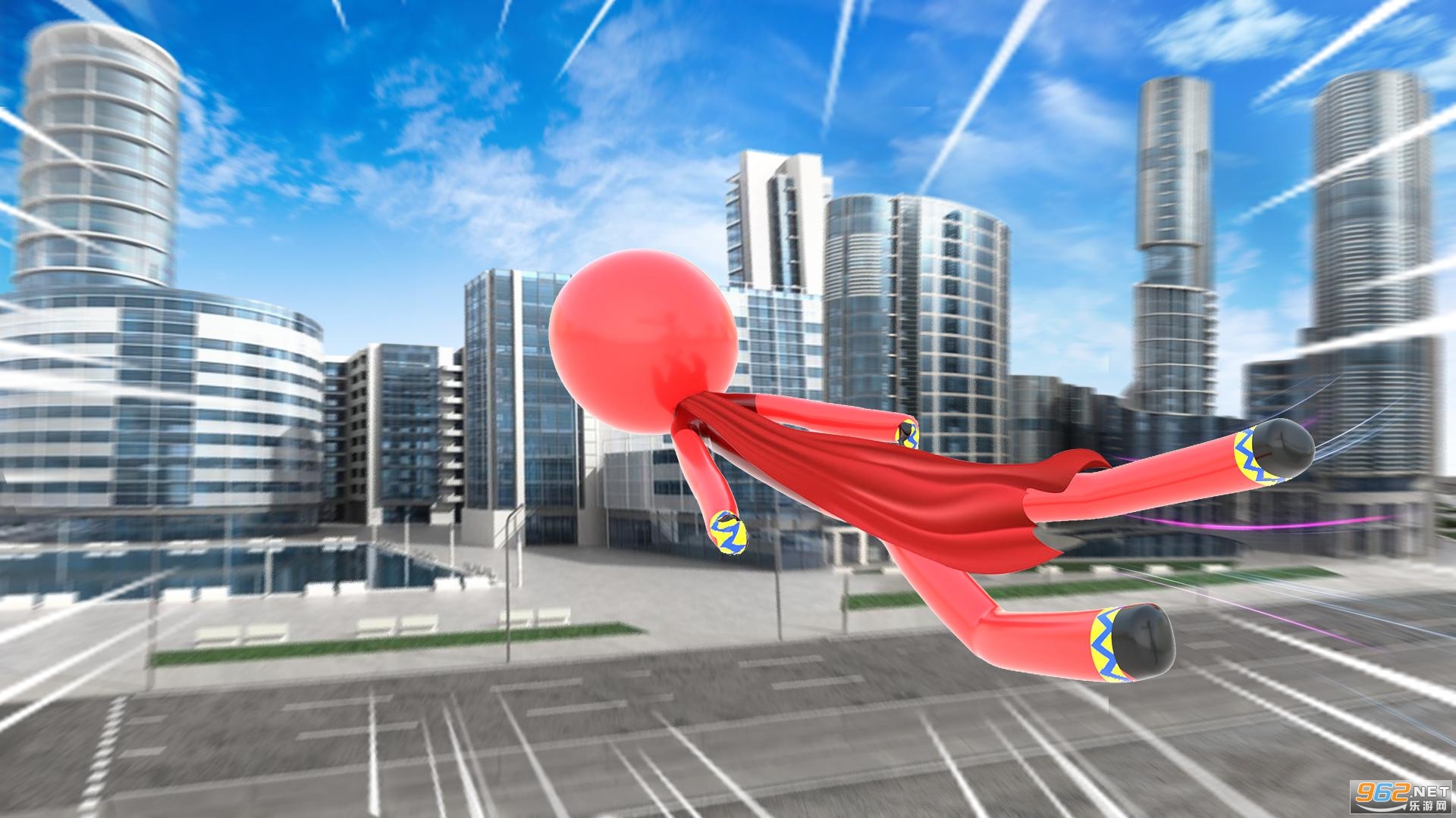 Flying Hero Stickman Flash hero 2021wлӢ[
