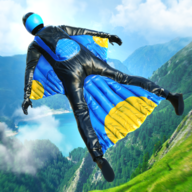 Base Jump Wing Suit Flying定�c跳�阋矸��w行破解版v1.5 �o限金��