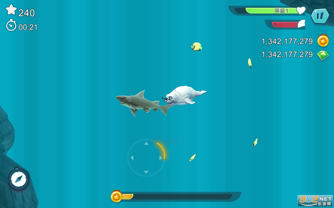 饥饿鲨进化无限金币无限宝石 v9.1.0 国际版