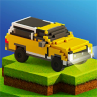 Blocky Rider: Roads Racing