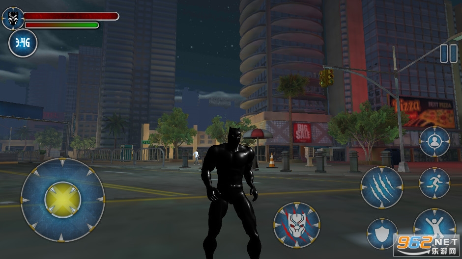 Panther Superhero Crime City Battle游戏 v1.2 (解锁全部关卡)