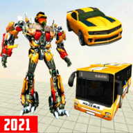 Grand Bus Robot Car Transform : Robot Shooting Game(ʿ3d׿)