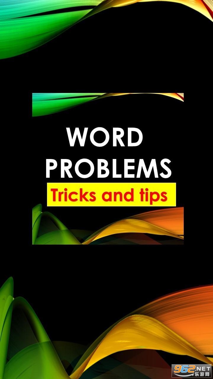 Word Problems(Tricks and Tips)(Word Problemsİ)v8؈D0