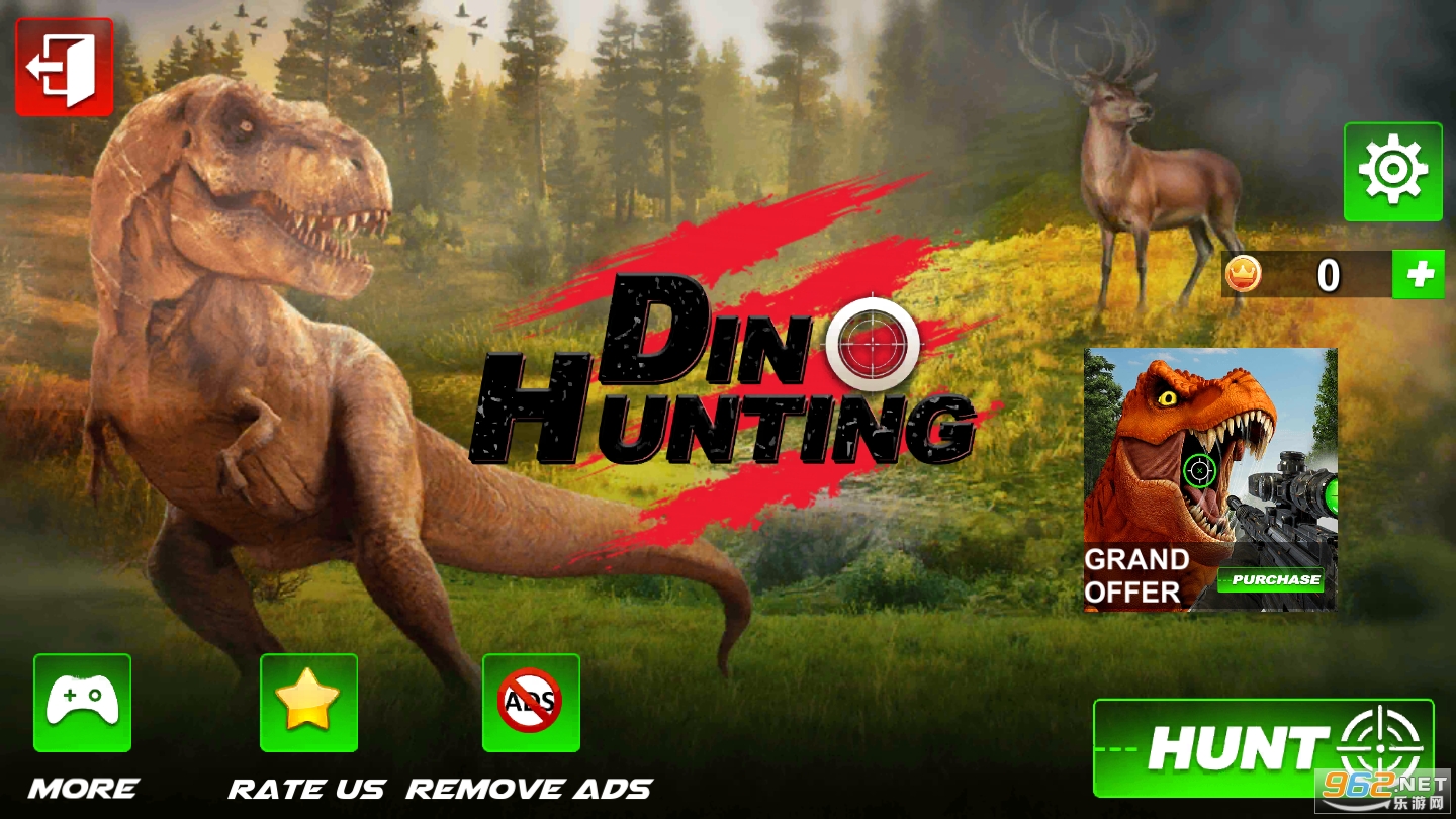Wild Dino Hunting Clash: Animal Hunting Games(ԳϷ)v1.18׿ͼ1