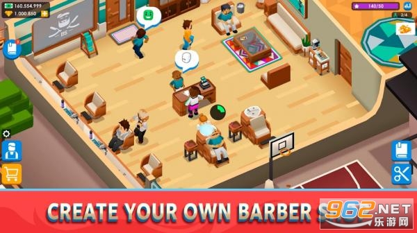 Idle Barber Shop Tycoon()v0.9.0׿ͼ0