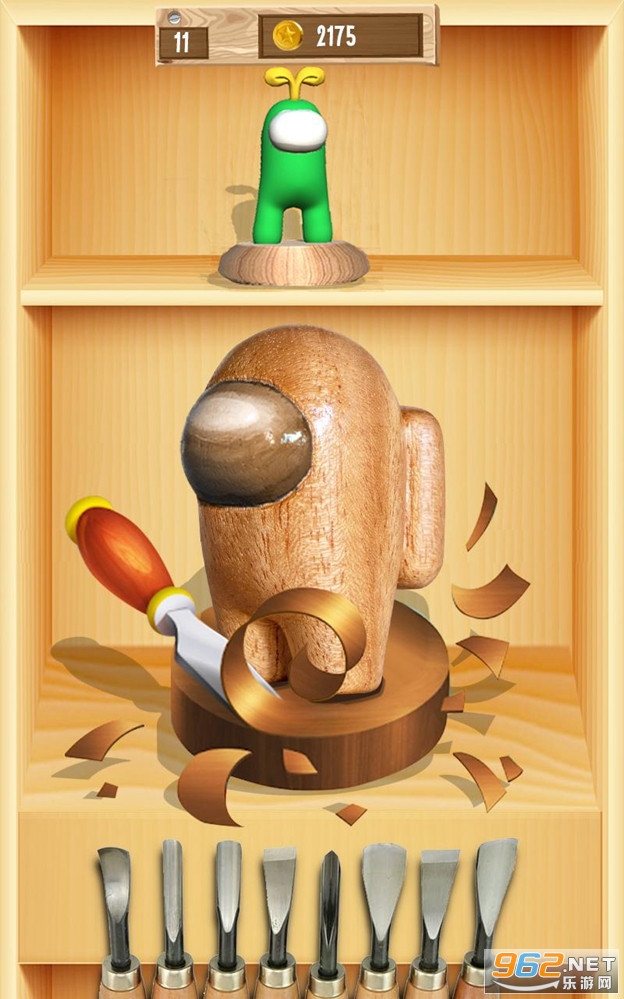 Wood Carving Simulator 3D(ľģ3D׿)v3.0 (Wood Carving Simulator 3D)ͼ3
