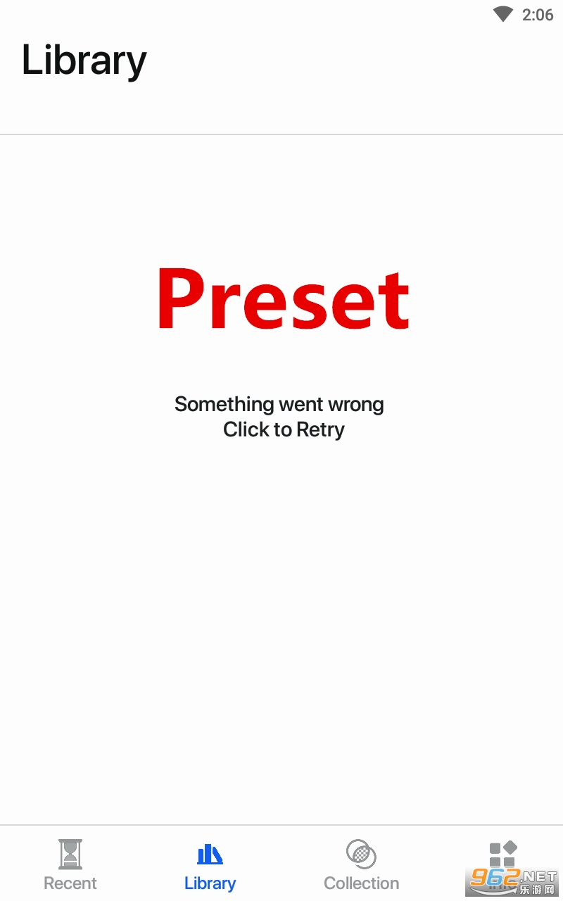 Preset app
