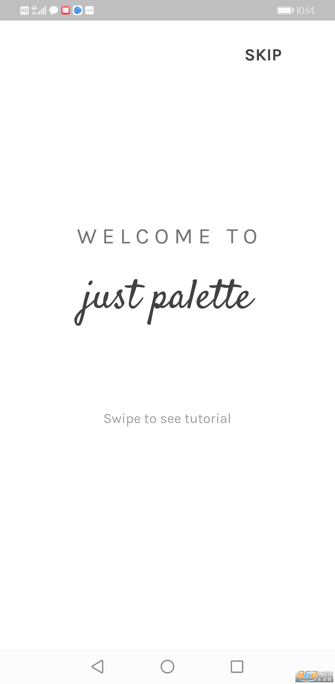 Just Palette app