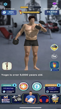 Idle Workout!(ҲҪp[)(Idle Workout!) v1.23 ؈D0