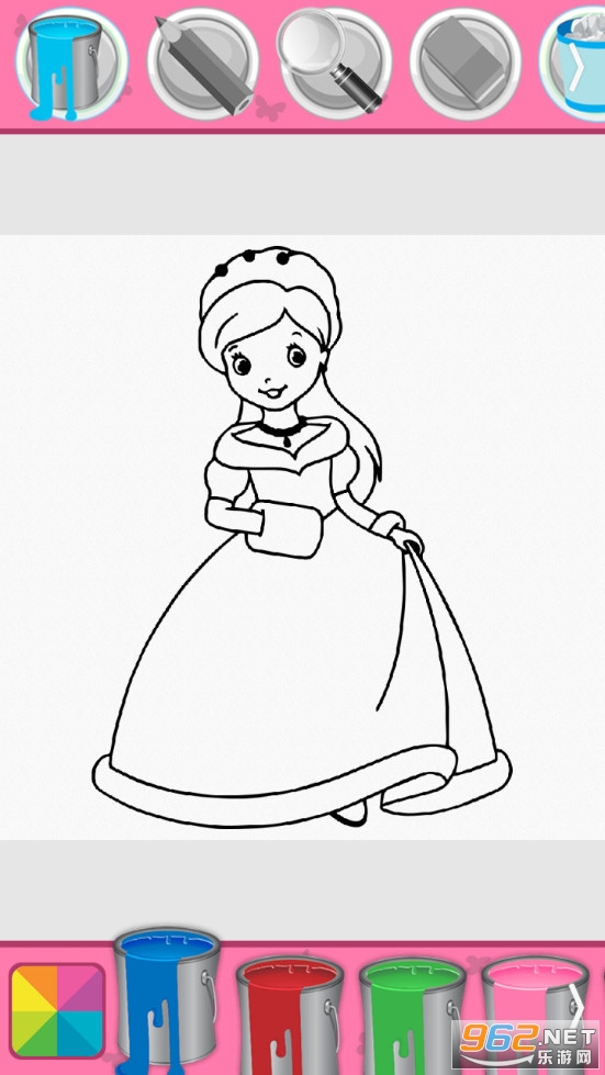 칫ͿѻϷv1.0.0 (Coloring Book Princess)ͼ1