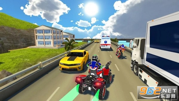 ATV Quad Bike Racing : Super Bike Shooting Game(˹·ͨ׿)v1.0°ͼ2