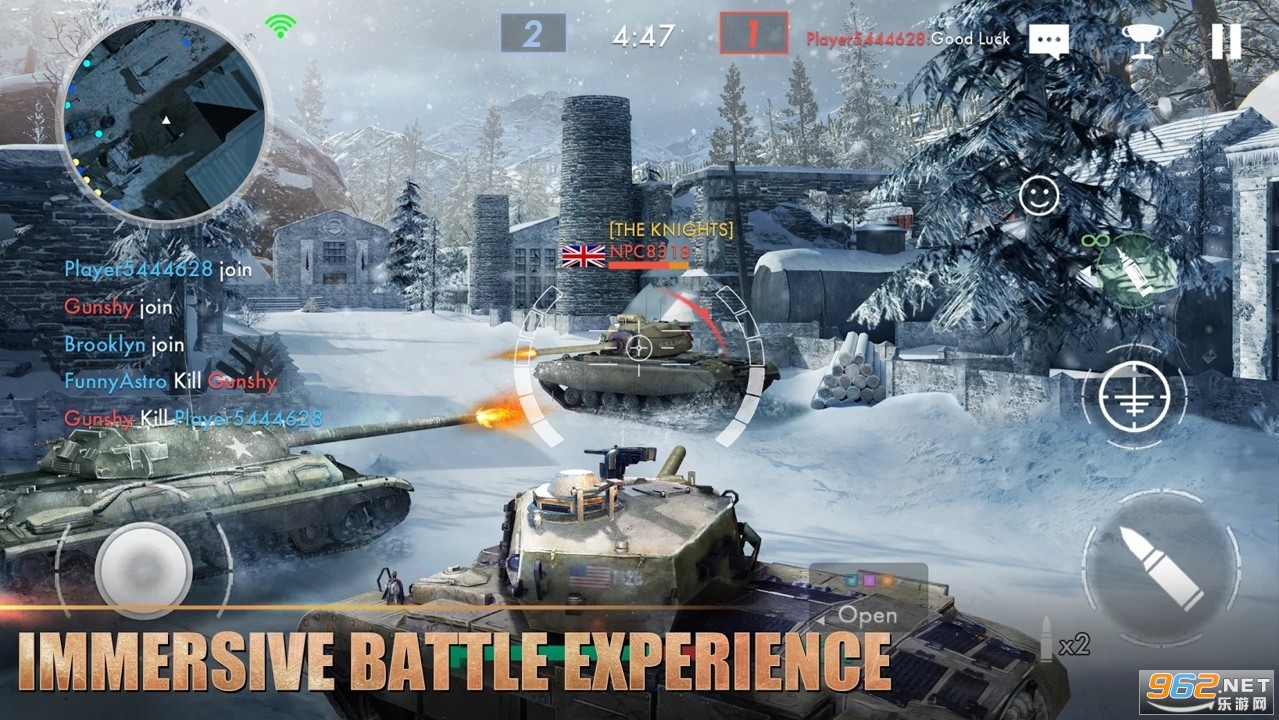 Tank Warfare: PvP Blitz Game(̹ս°)v1.0.11׿ͼ1