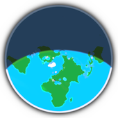 Flat Earth app