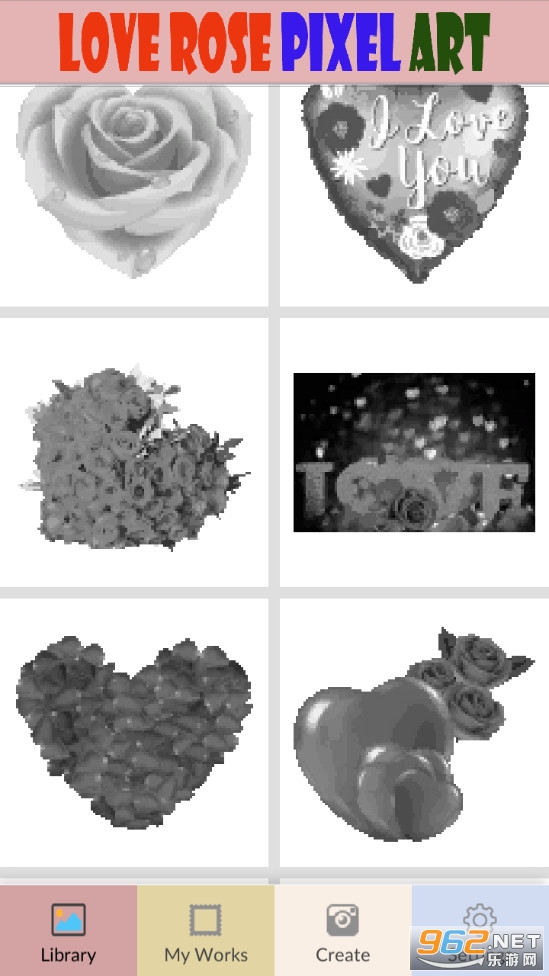 Love Rose Pixel Art Coloring By Number(۰õϷ)v7.0 (ɫ)ͼ1